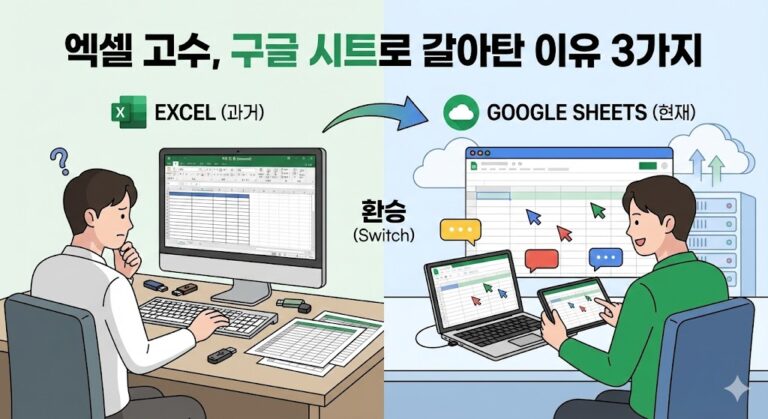 구글시트갈아탄이유